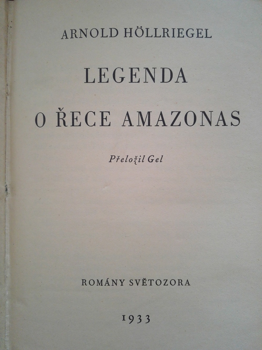 Legenda o řece Amazonas