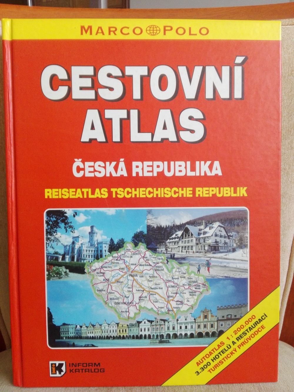 Cestovní atlas Česká republika