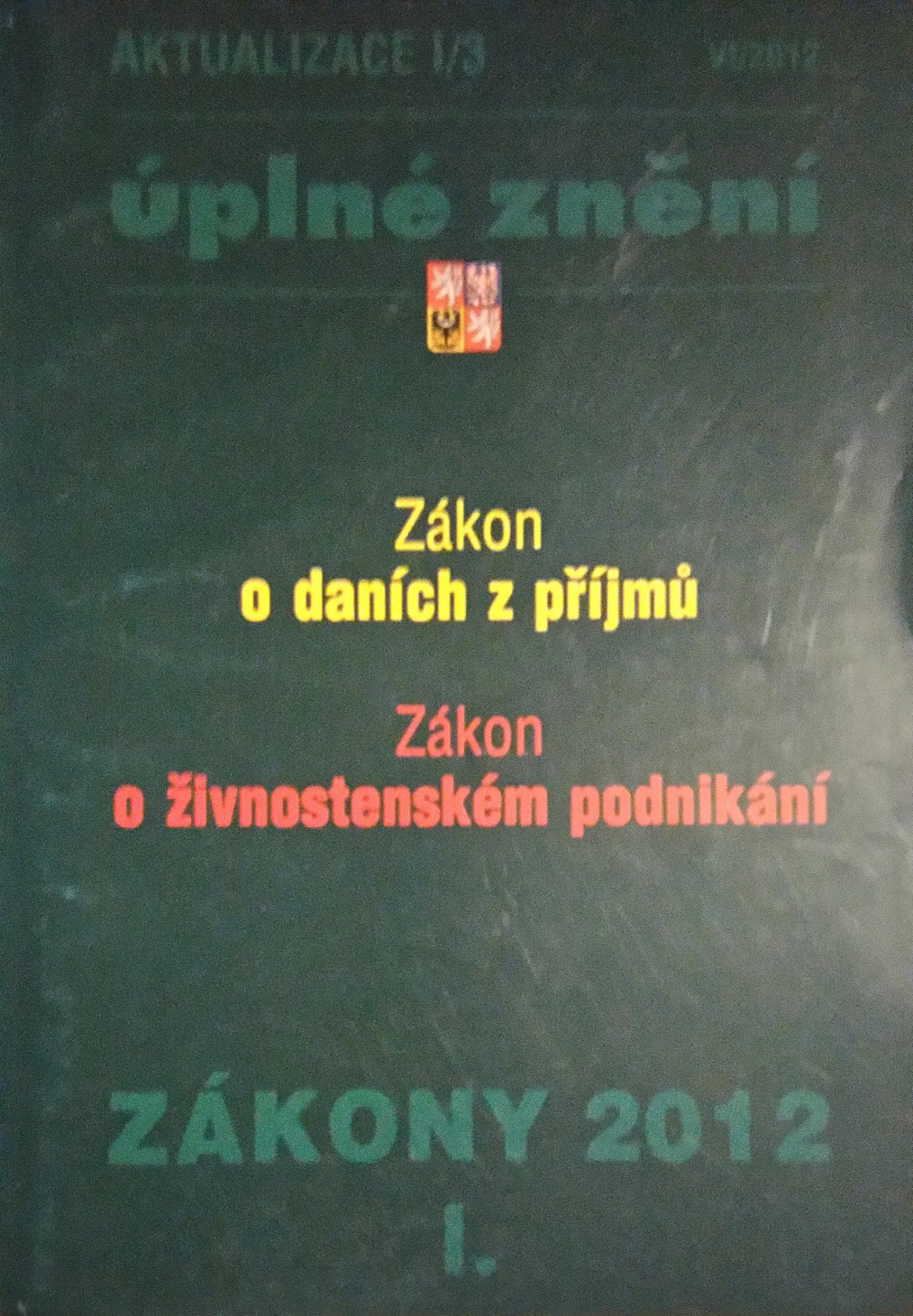 Zákony 2012  I.