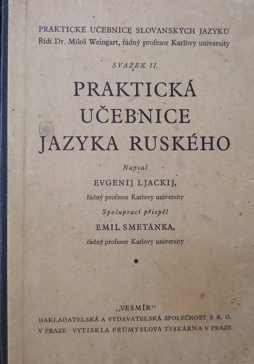 Praktická učebnice jazyka ruského