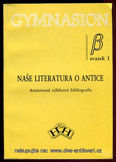 Naše literatura o antice