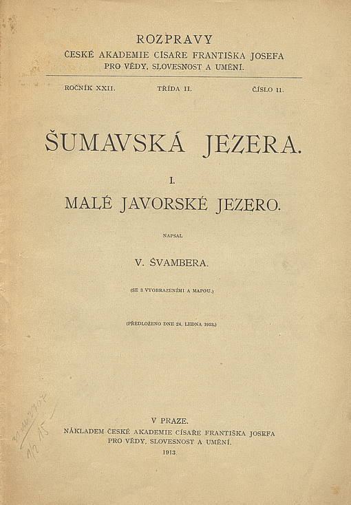 Šumavská jezera I. - Malé javorské jezero