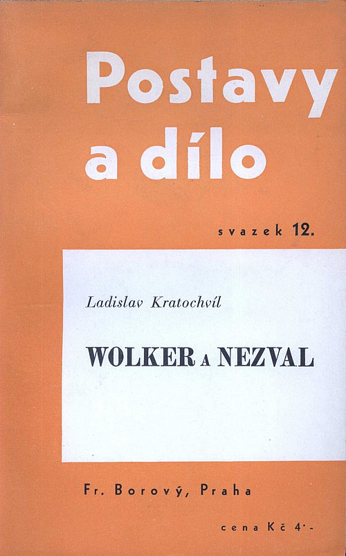 Wolker a Nezval