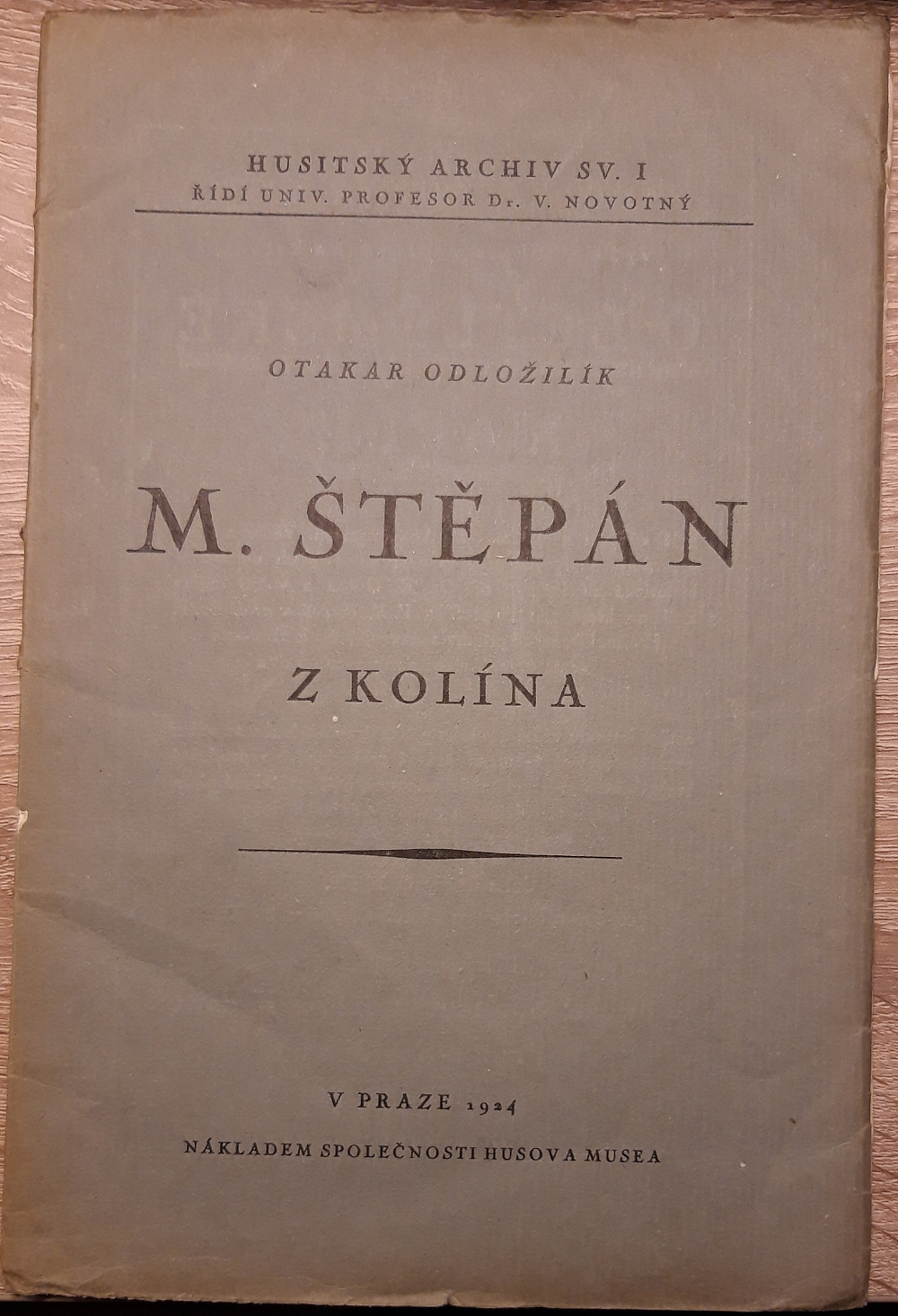 M. Štěpán z Kolína