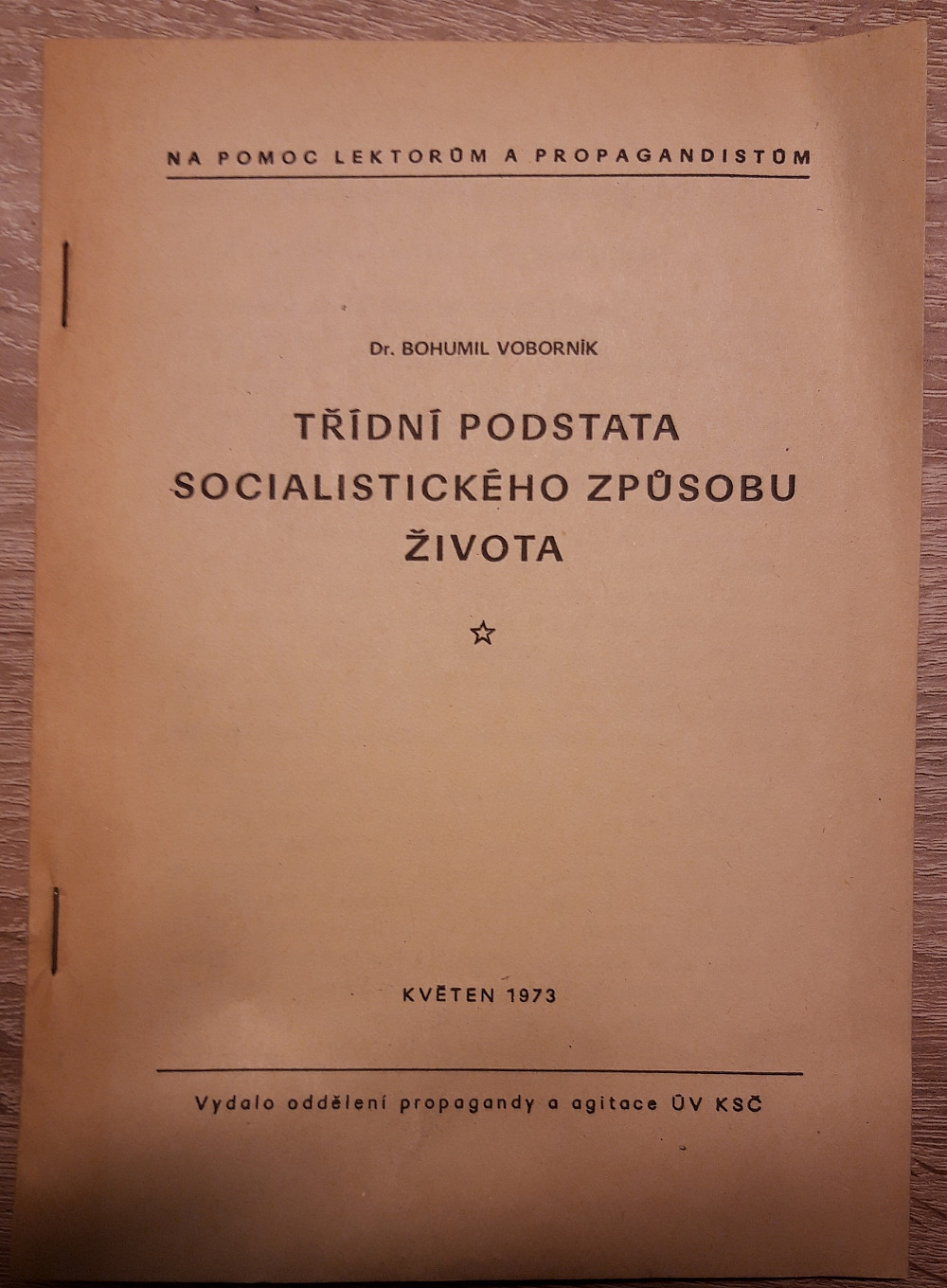 Třídní podstata socialistického způsobu života