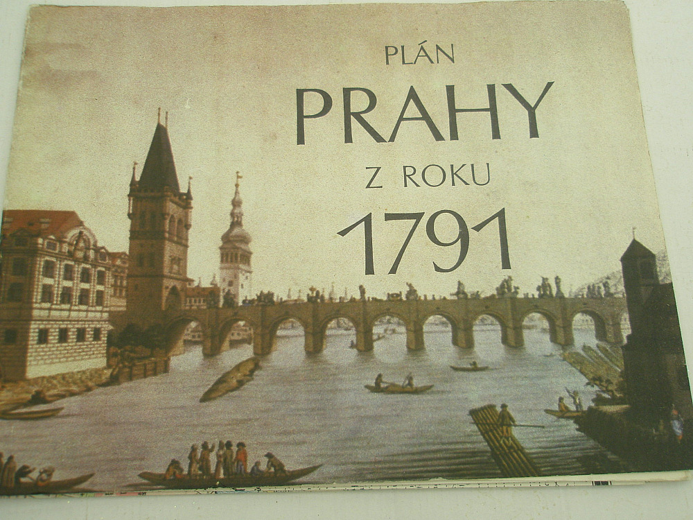 Plán Prahy z roku 1791