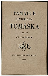 Památce Jindřicha Tomáška