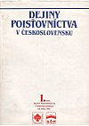 Dejiny poisťovníctva v Československu I. a II