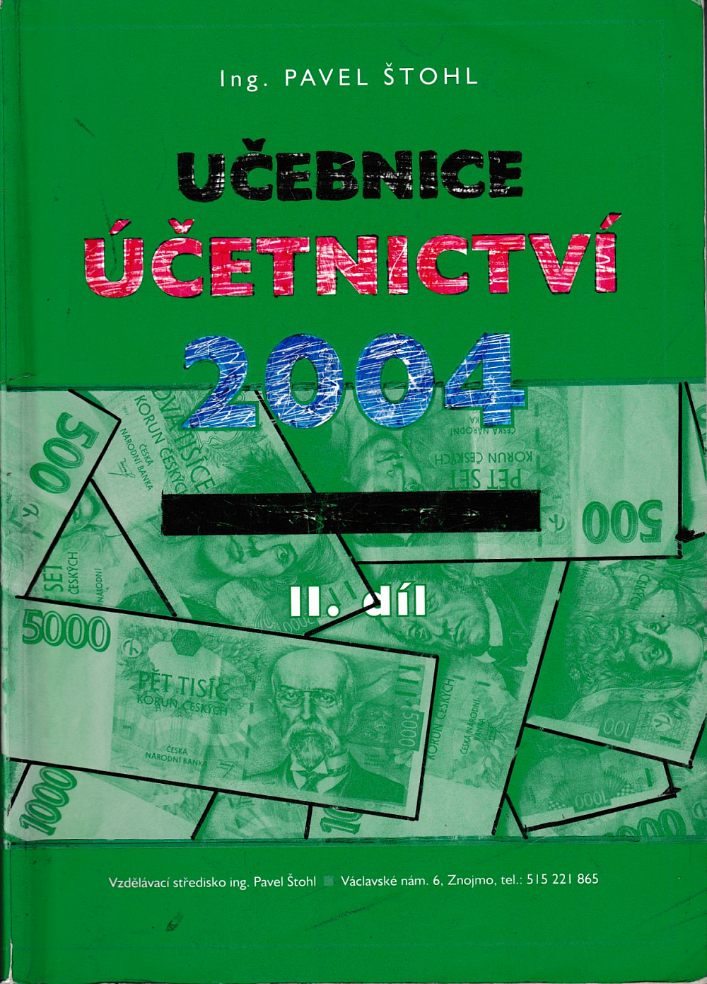 Učebnice účetnictví 2. díl - 2004