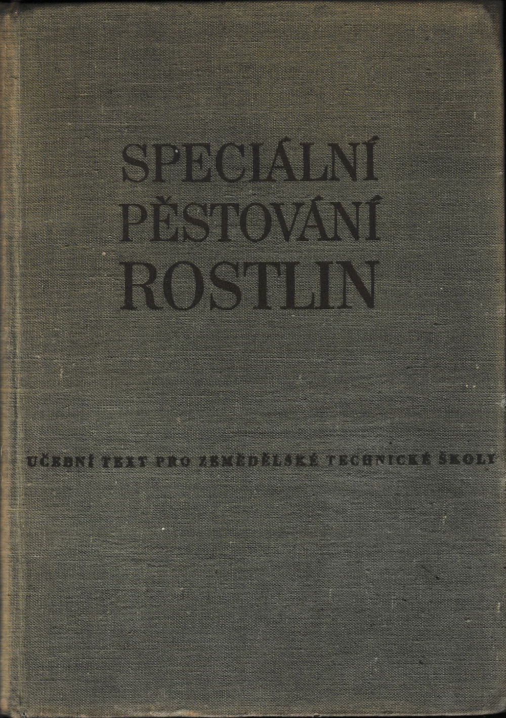 Speciální pěstování rostlin