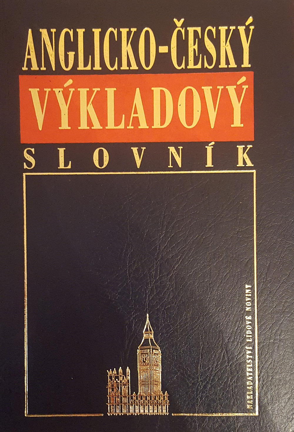 Anglicko-český výkladový slovník