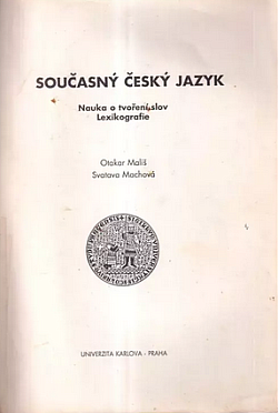 Současný český jazyk