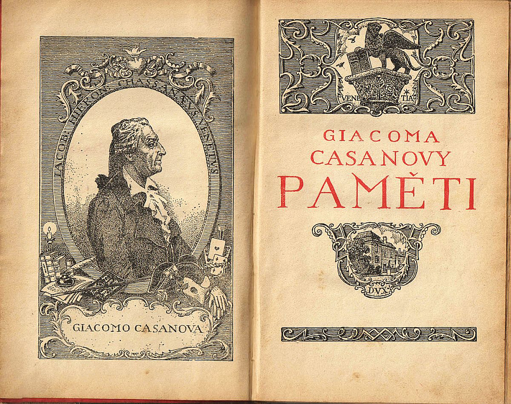 Giacoma Casanovy: Paměti 1. - 6.