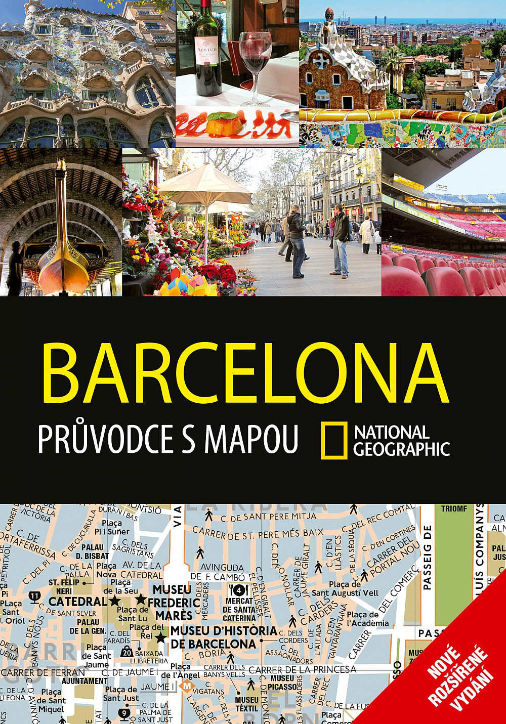 Barcelona - průvodce s mapou