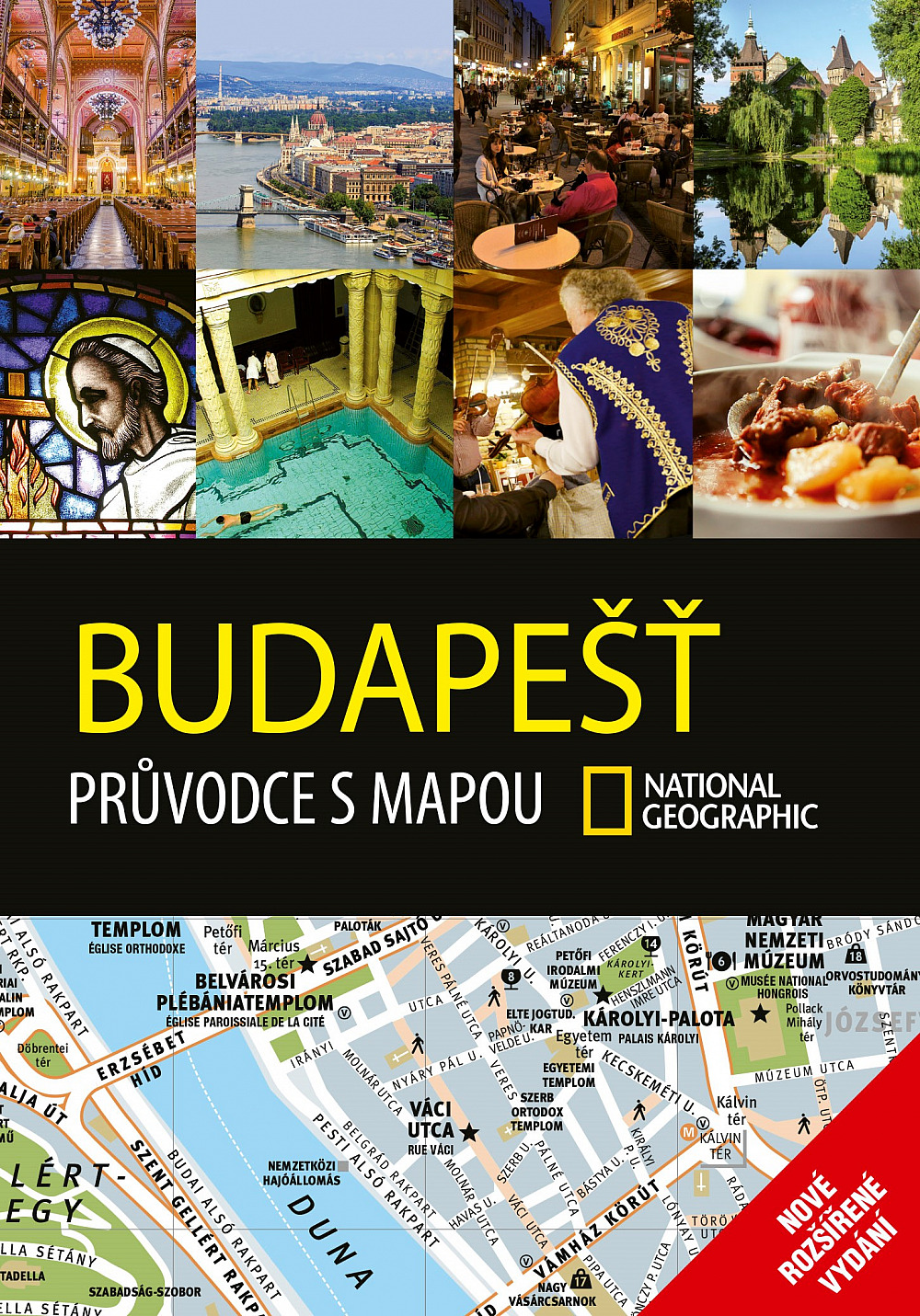 Budapešť - průvodce s mapou