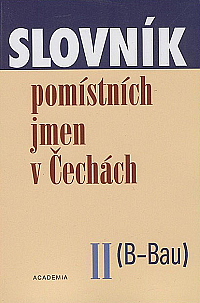 Slovník pomístních jmen v Čechách II.