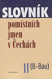 Slovník pomístních jmen v Čechách II.