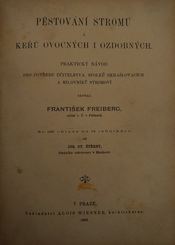 Pěstování stromů a keřů ovocných i ozdobných