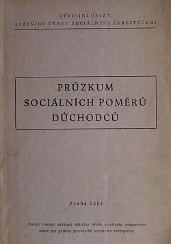 Průzkum sociálních poměrů důchodců