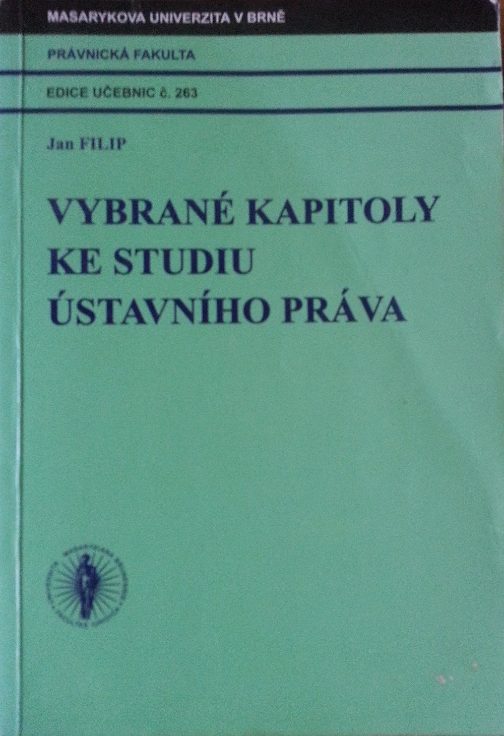 Vybrané kapitoly ke studiu Ústavního práva