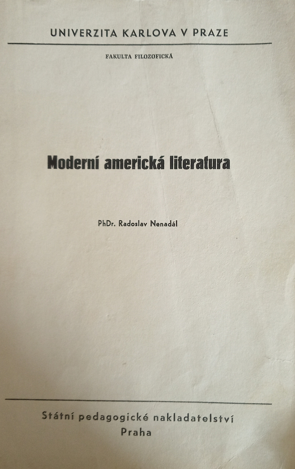 Moderní americká literatura