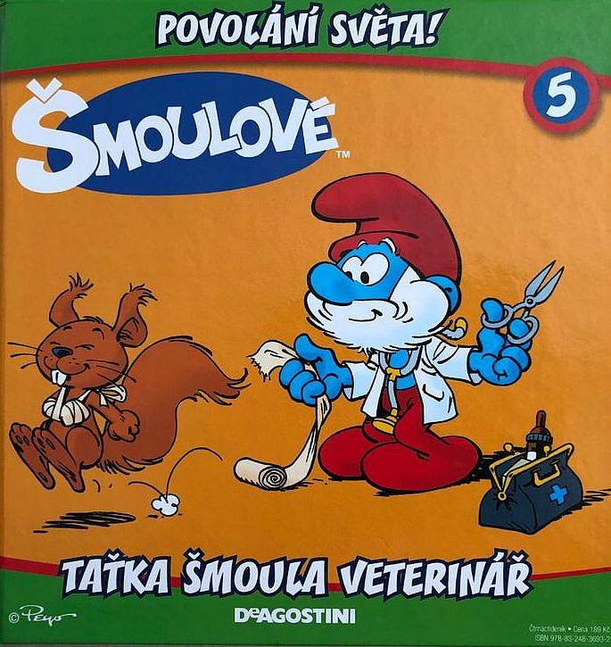 Taťka šmoula veterinář