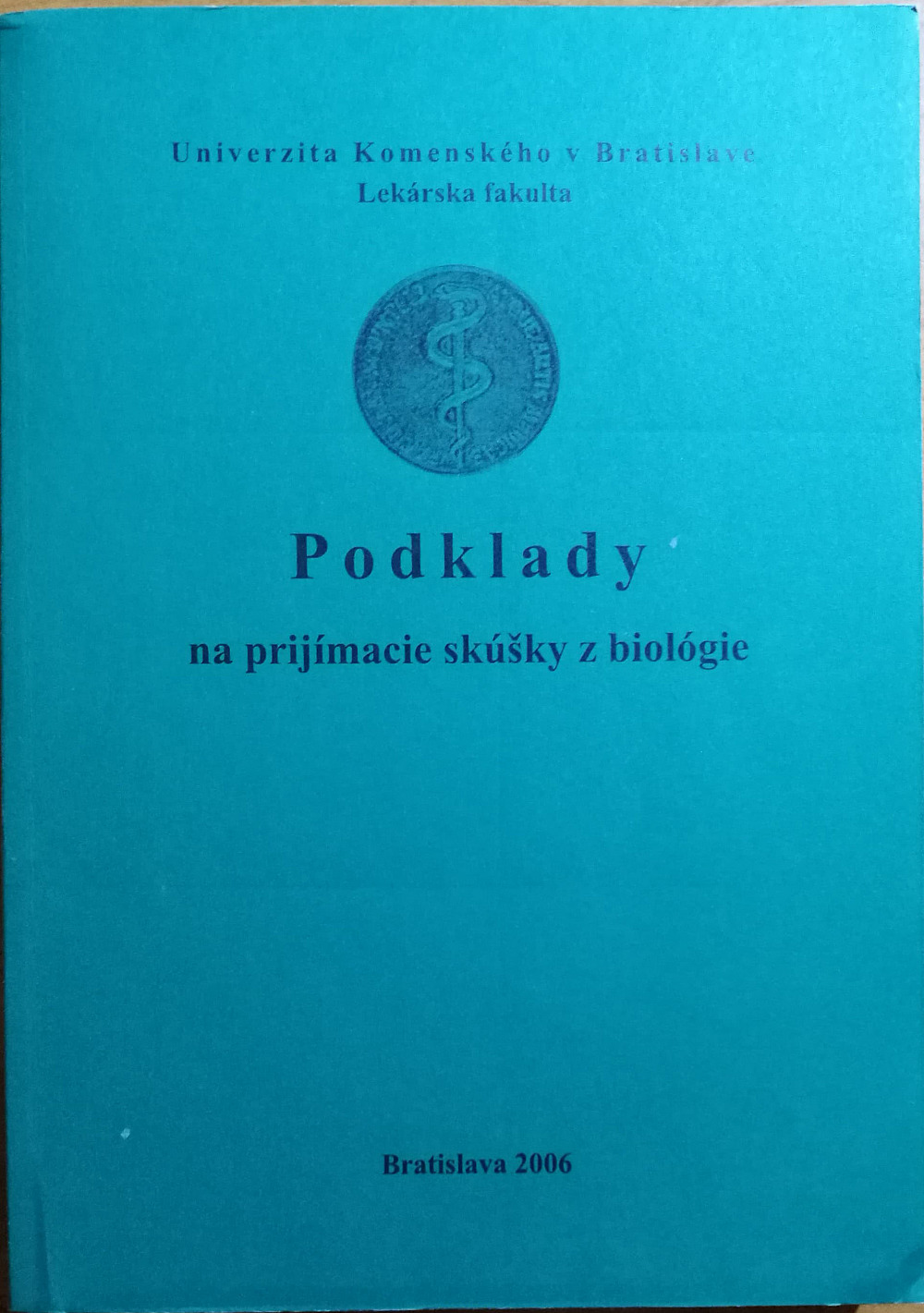 Podklady na prijímacie skúšky z biológie