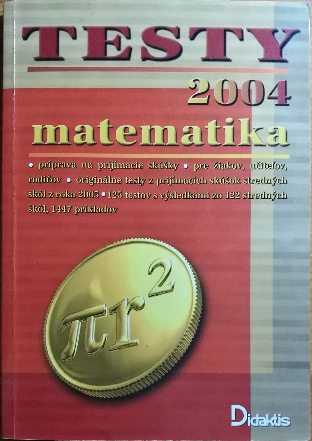 Testy 2004 - matematika