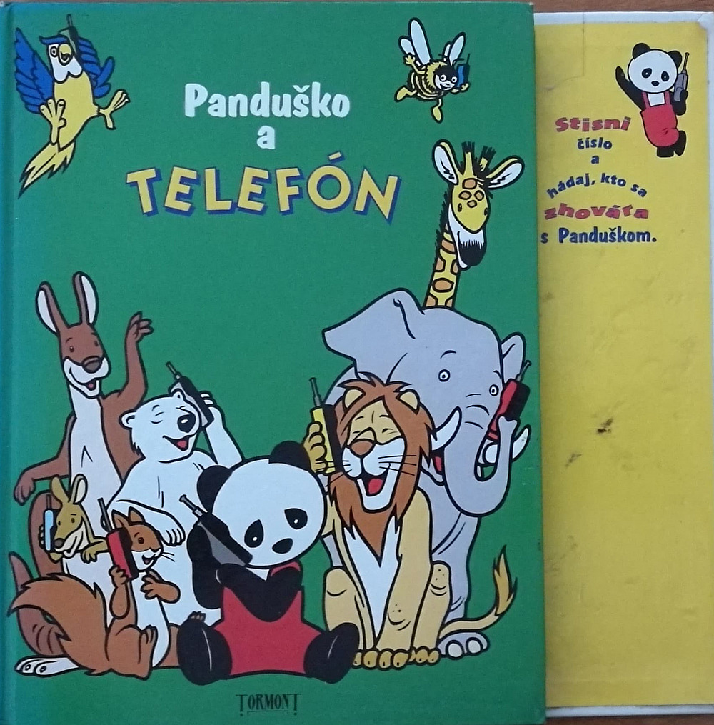 Panduško a telefón