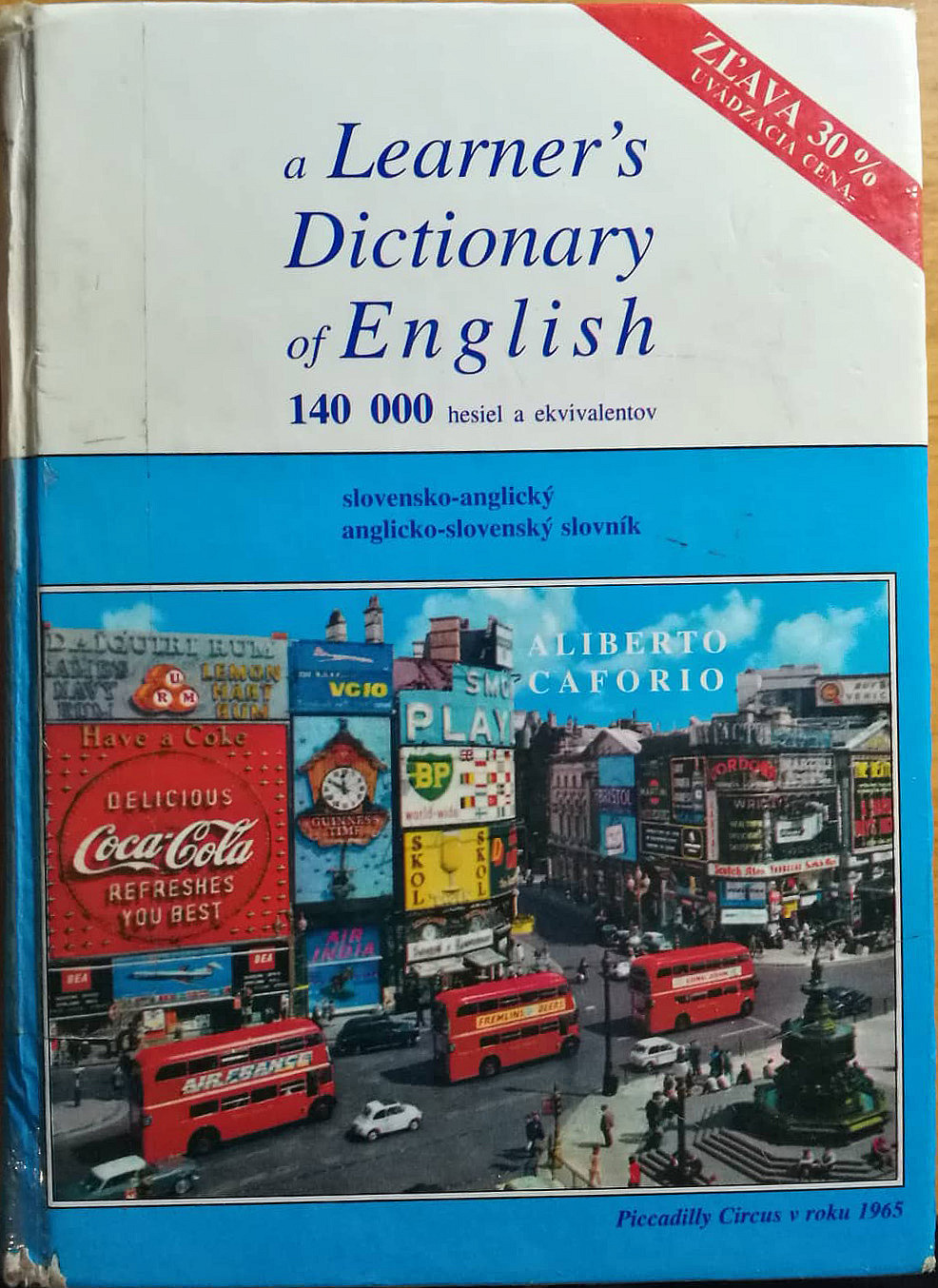 A Learners Dictionary of English + slovník