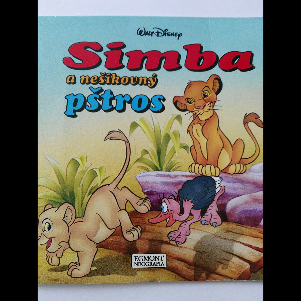 Simba a nešikovný pštros