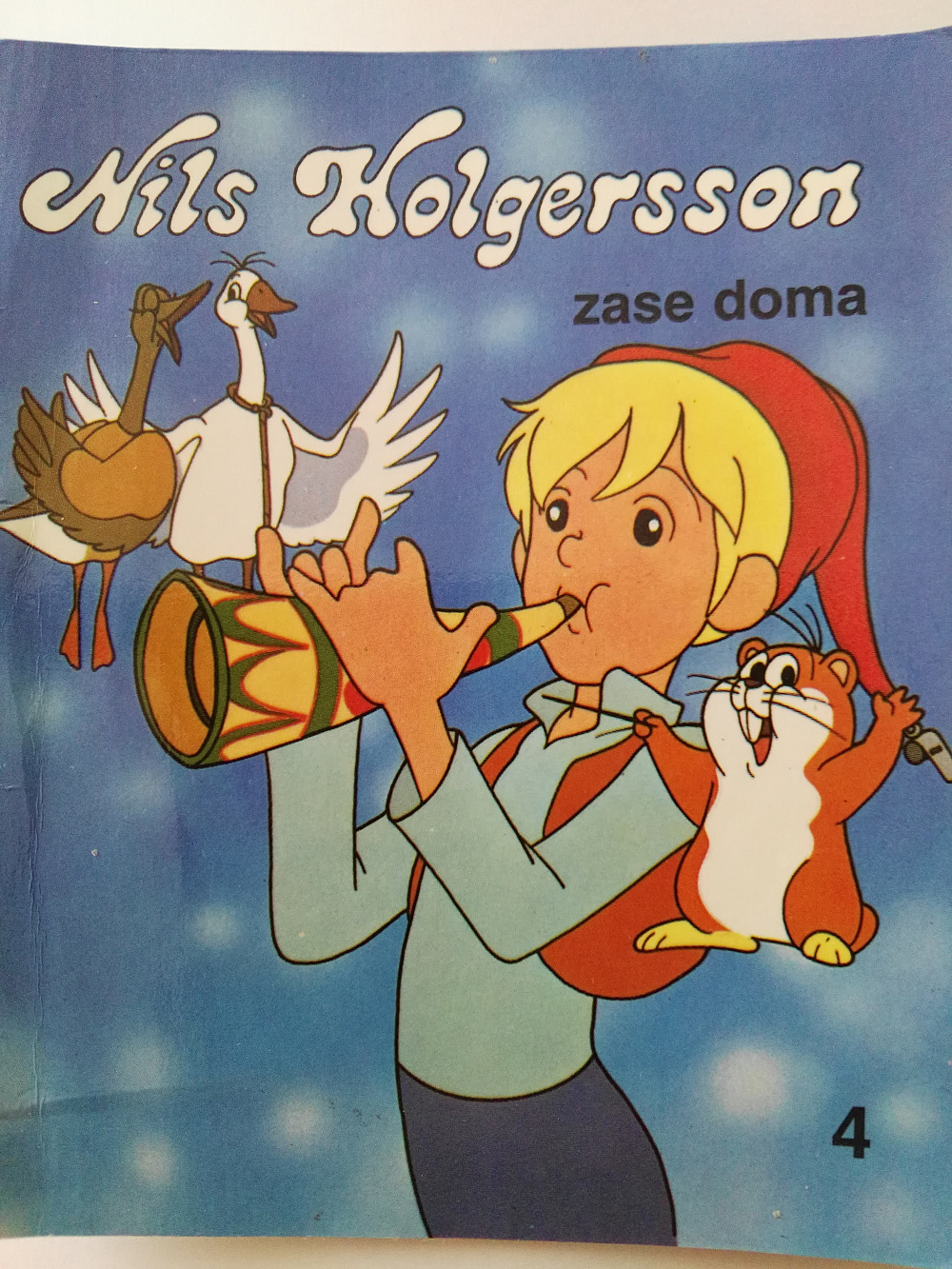 Nils Holgersson zase doma