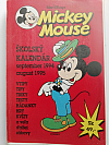 Mickey Mouse - Školský kalendár 1994-1995