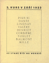 Kurs 2 v září 1922