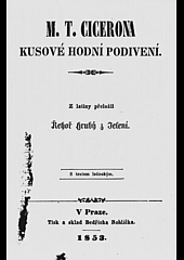 M.T. Cicerona Kusové hodní podivení