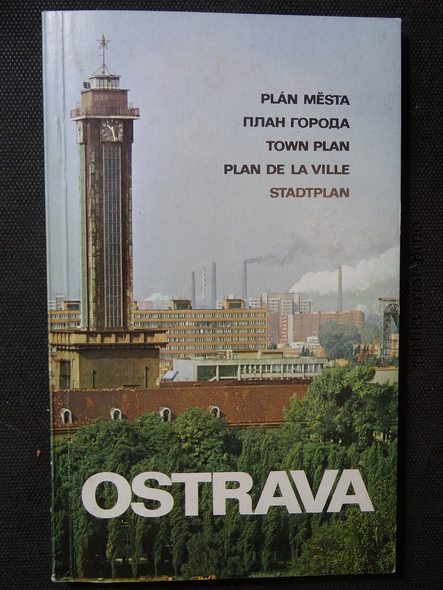 Ostrava - plán města