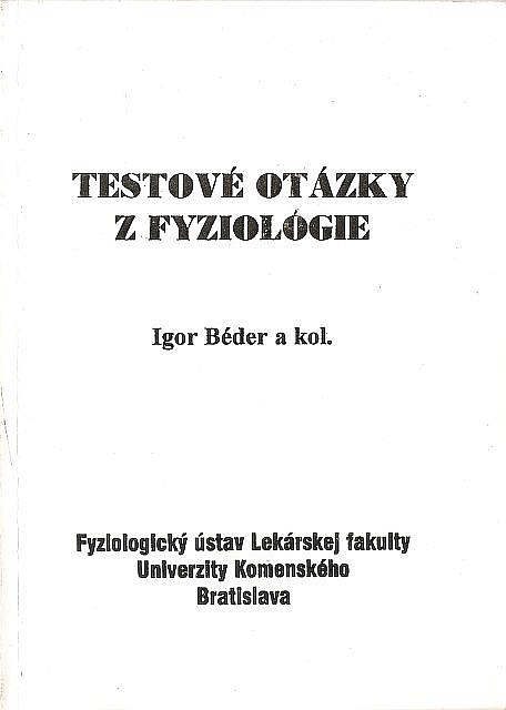 Testové otázky z fyziológie