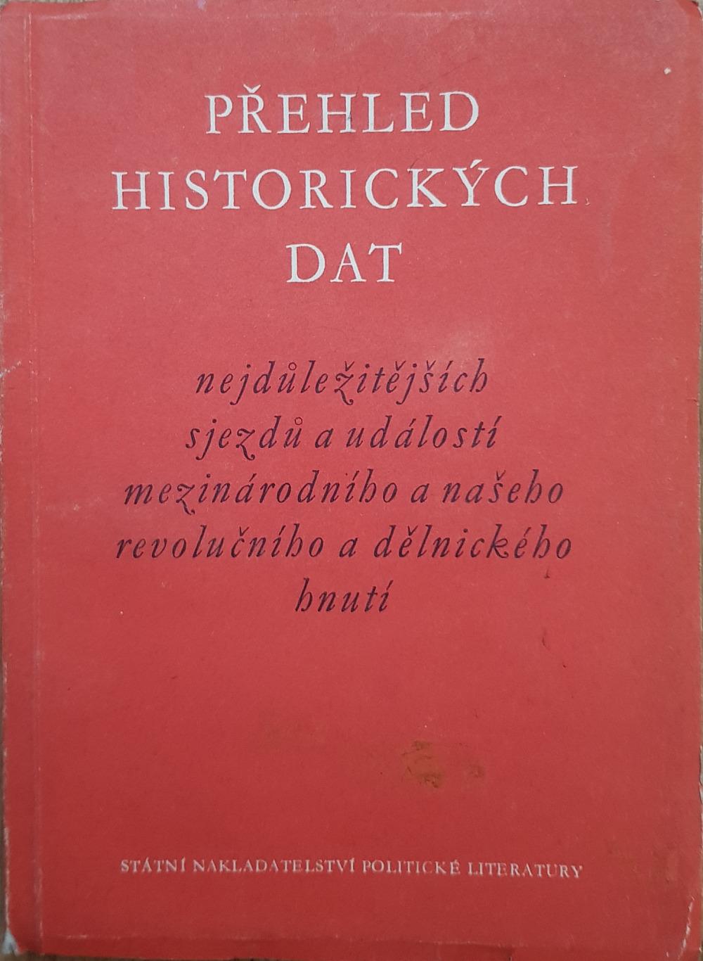 Přehled historických dat