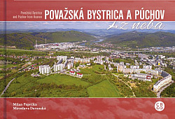 Považská Bystrica a Púchov z neba