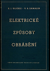 Elektrické způsoby obrábění