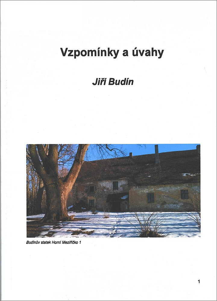 Vzpomínky a úvahy