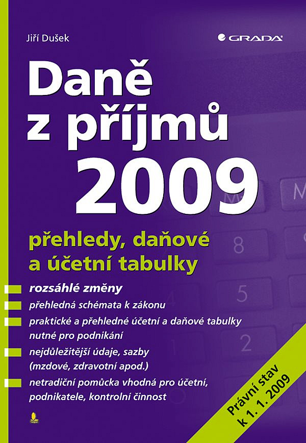 Daně z příjmů 2009