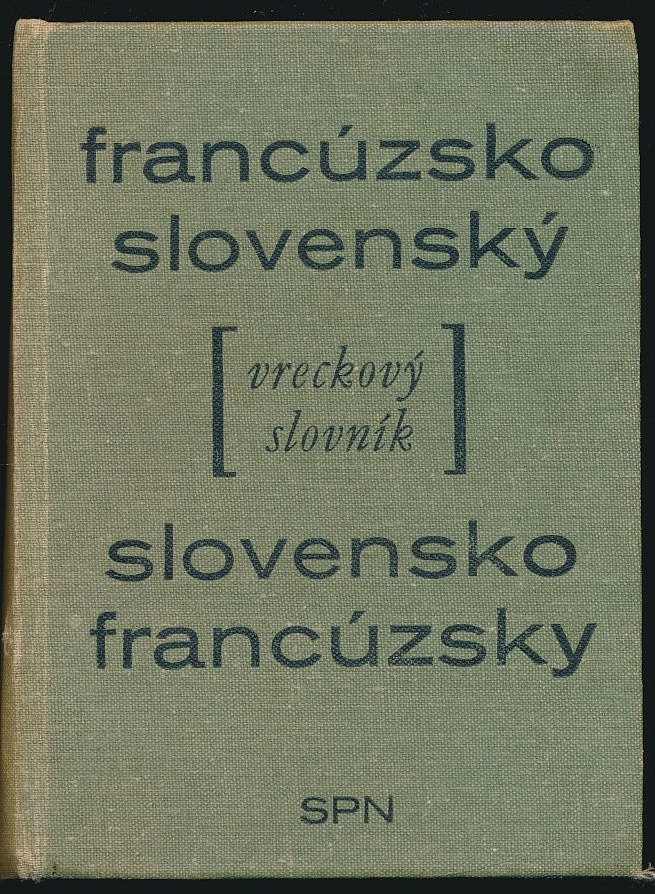 Francúzsko-slovenský a slovensko-francúzsky vreckový slovník