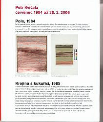 Petr Kvíčala: červenec 1984 až 28.2.2006