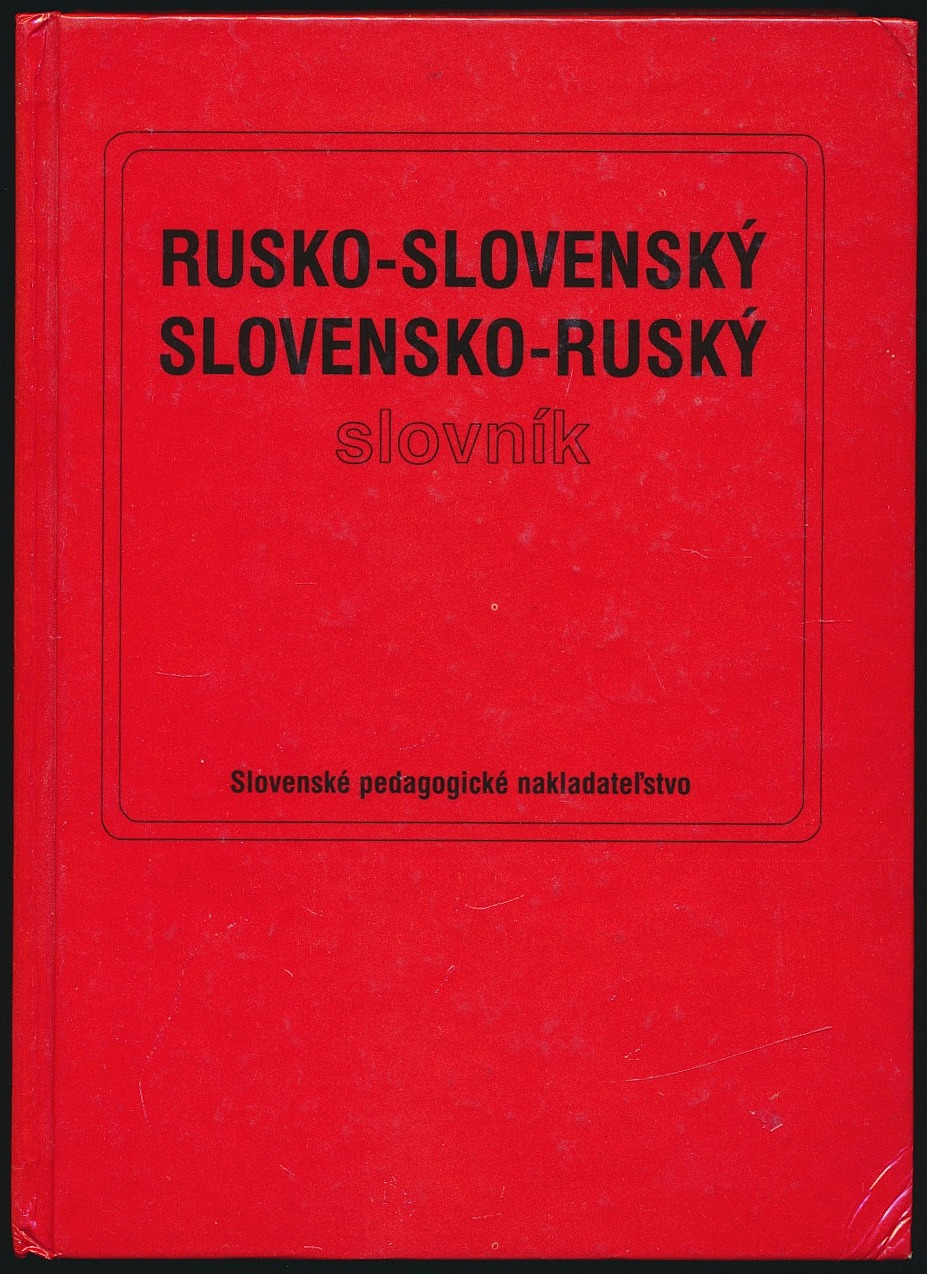 Rusko-slovenský a slovensko-ruský slovník