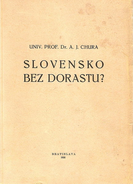 Slovensko bez dorastu?