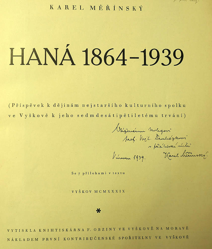 Haná 1864-1939