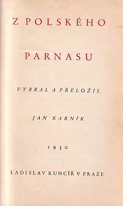 Z polského Parnasu: (Sborníček polské poesie)