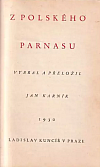 Z polského Parnasu: (Sborníček polské poesie)