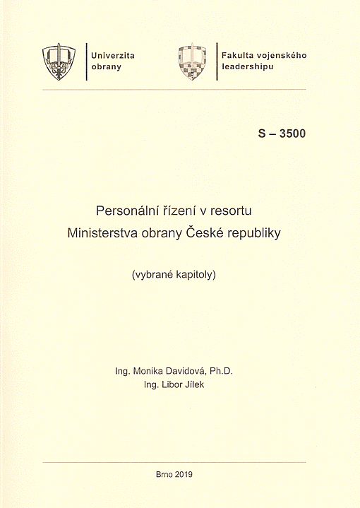 Personální řízení v resortu Ministerstva obrany České republiky